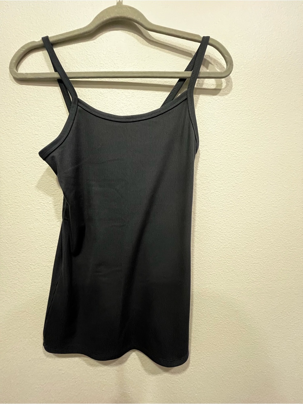No Boundaries Blue Ribbed Camisole Tank